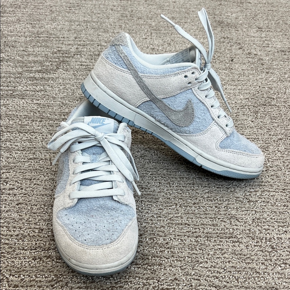 Nike Dunk Low Light Smoke Grey/Light Armory Blue Size 8